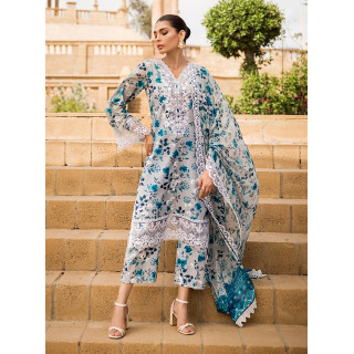 Zainab Chottani Luxury Lawn Unstitched Collection-2023-4A